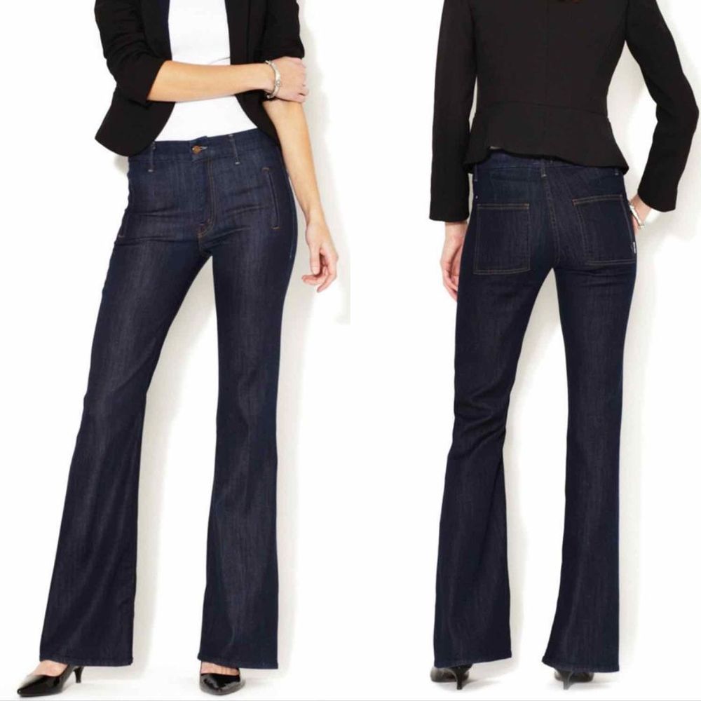 Mother The Drama Dark Wash Flare Leg Jeans Women’s Size 29